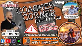The Coaches Corner featuring Scott Donaldson