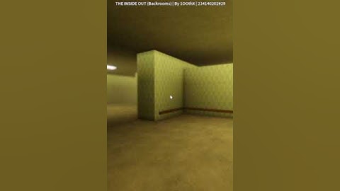 The Backrooms in Obby Creator #shorts #obbycreator #backrooms