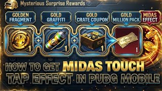 Get Free Mythic Million Check & Midas Touch Effect | PUBGM New Hidden Event | PUBGM