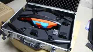 AR.Drone2.0の専用収納ケースを作ってみた。