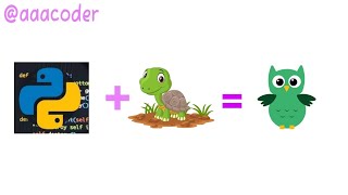 Owl Cartoon Drawing In Python Turtle Coding Status