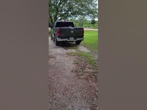 Ram 1500 6 inch exhaust tips! - YouTube