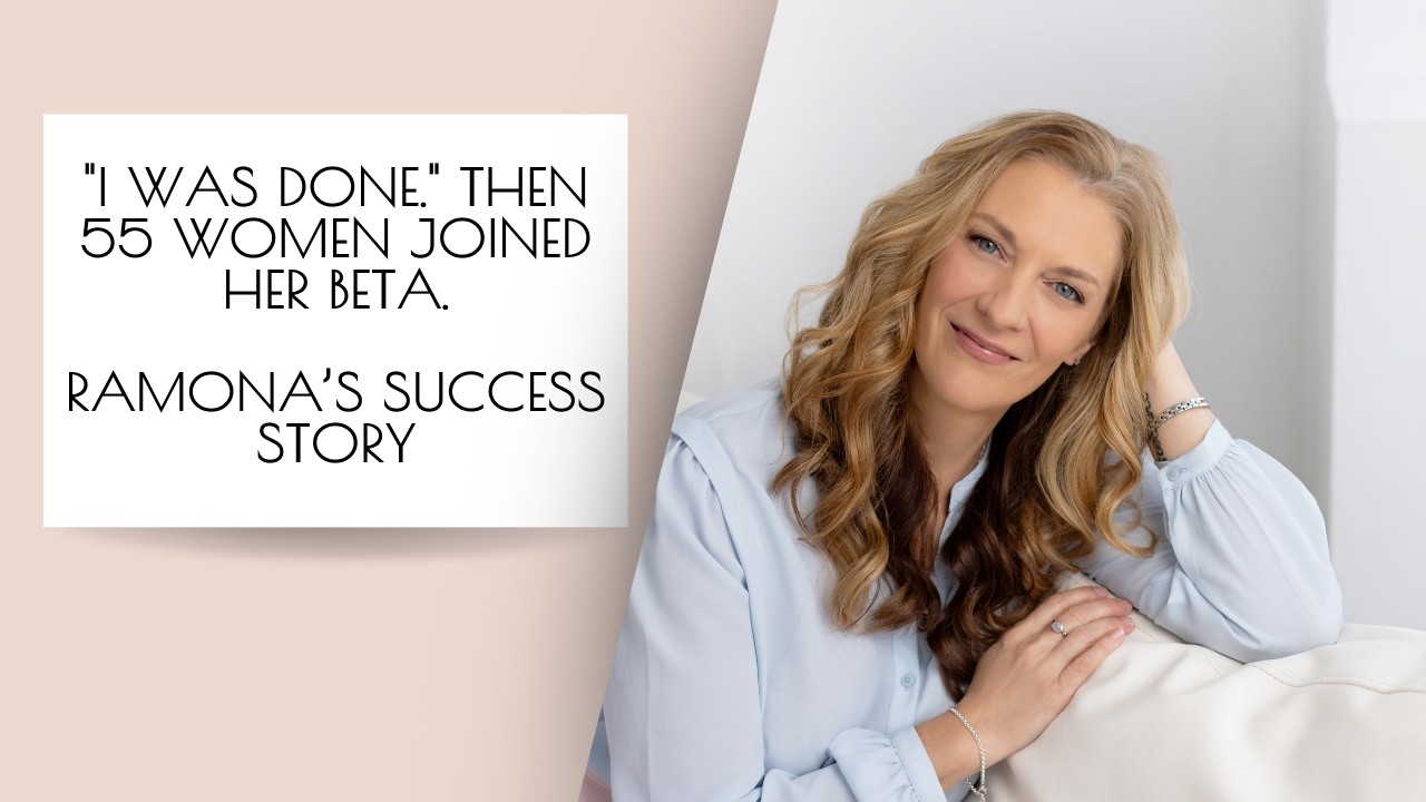 С меня было достаточно… Затем к ее бета-тестированию присоединились 55 женщин | История успеха кл...