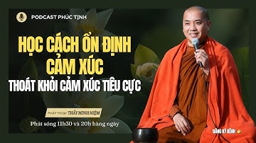 Học Cách Ổn Định Cảm Xúc Và Thoát Khỏi Cảm Xúc Tiêu Cực | Thầy Minh Niệm | Phúc Tịnh