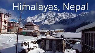 Amazing Himalaya views on the Langtang trek, Nepal