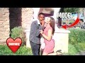 I Put My Angry Little Cousin on a Date with a HOT MODEL! Fortnite Kid pulls Model!