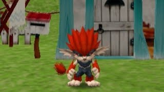 AetherSX2, Monster Rancher 4, gameplay on Poco F3.