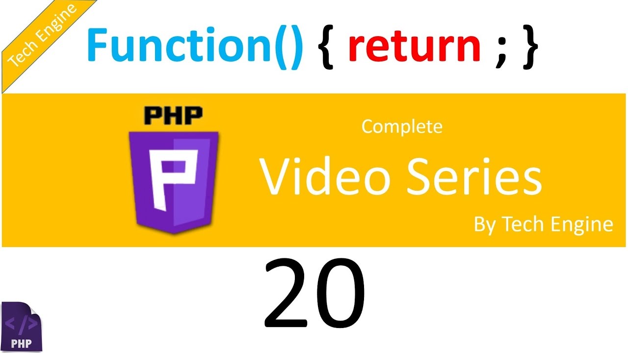 coding in php (Hindi) - 20. How to use return keyword in functions ...