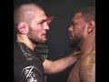 Khabib &amp; Michael Johnson showing Respect after fight