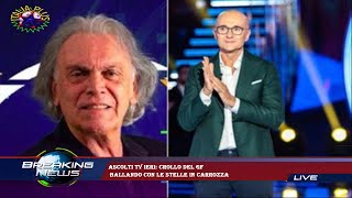 Ascolti tv ieri: crollo del GF  Ballando con le Stelle in carrozza