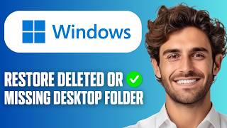 How To Restore Deleted / Missing Desktop Folder (Windows 11) (Easy Guide 2026) Update