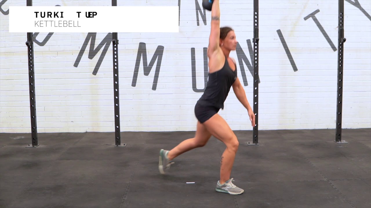 Turkish Get Up CrossFit Movement Library YouTube