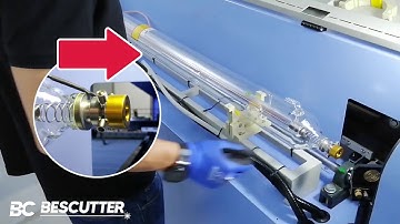 2. Laser Tube orientation -  distance to the first mirror