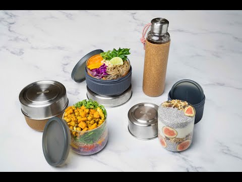 Meal Prep Containers, Black+Blum