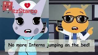 5 Little Interns Jumping On The Bed Animal Hospital