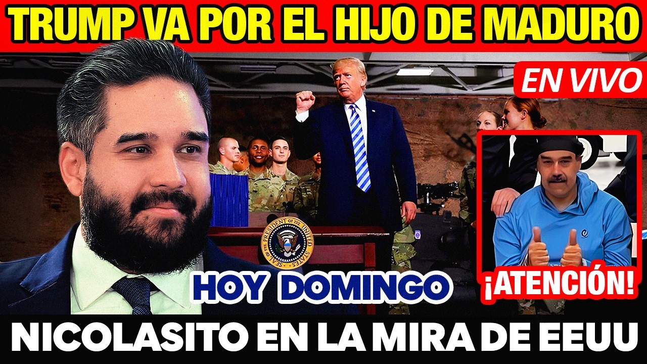 ÚLTIMO 🚨 NICOLASITO EN LA MIRA 🔴 EEUU EXIGE A DELCY ENTREGAR AL HIJO Y AL HIJASTRO DE MADURO