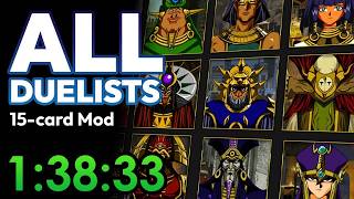 1:38:33 • ALL DUELISTS, Yu-Gi-Oh! Forbidden Memories, 15-card no manip Speedrun (PB)