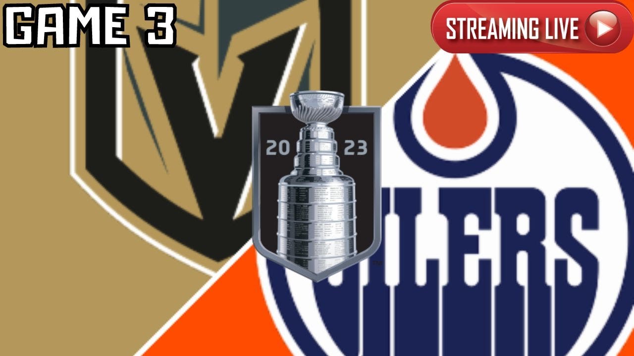 Vegas Golden Knights vs Edmonton Oilers LIVE NHL Stanley Cup Playoffs 2023 Stream