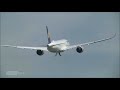 Munich - Boston   Lufthansa Airlines LH424 Airbus A350 900  Takeoff at Munich Airport