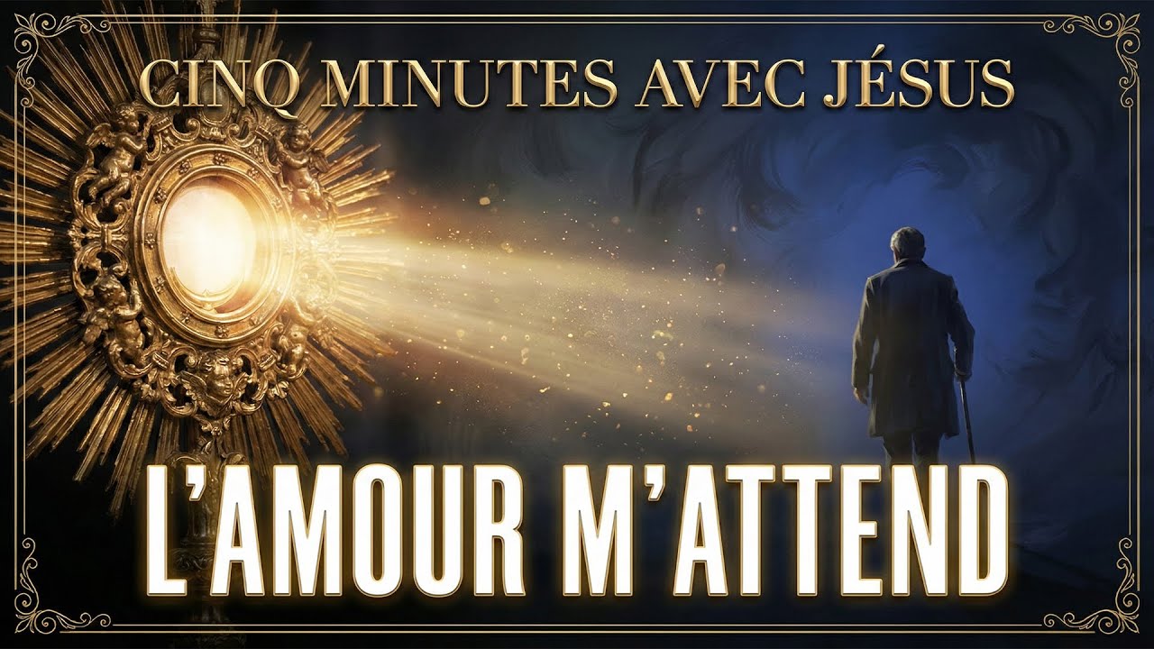 Cinq minutes avec Jésus au Saint-Sacrement : L'Amour m'attend ❤️