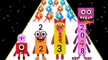 Merge Number Cube 2048 Fam Run - Merge Alphabet Lore gameplay Max Level part 2