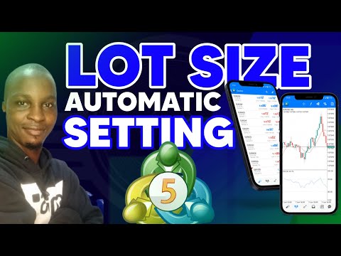 CARA MENGATUR LOT SIZE SECARA OTOMATIS DI METATRADER 5 | TUTORIAL TRADING MT5