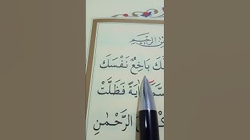 سورة الشعراء الأية 1 إلى 6 القارئ سعد الغامدي