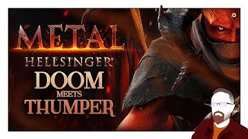 METAL: HELLSINGER Demo — DOOM meets THUMPER in All the Best Ways