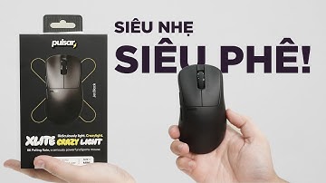 Quickreview Pulsar Xlite Crazylight: Con chuột này NHẸ ĐIÊN!
