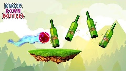 Knock down Bottles level #40 (Android Game)