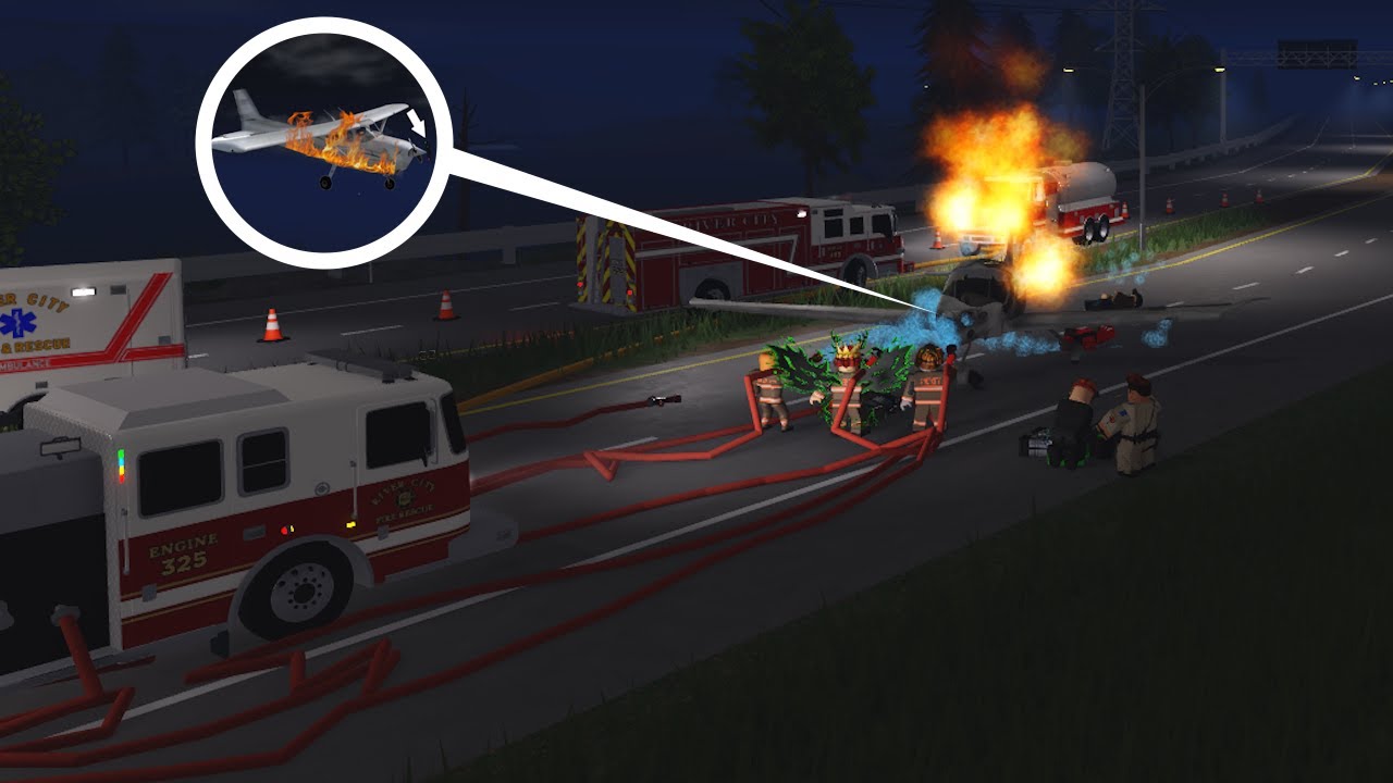 Drone hits AIRPLANE and causes PLANE CRASH! Roblox ERLC RP - YouTube