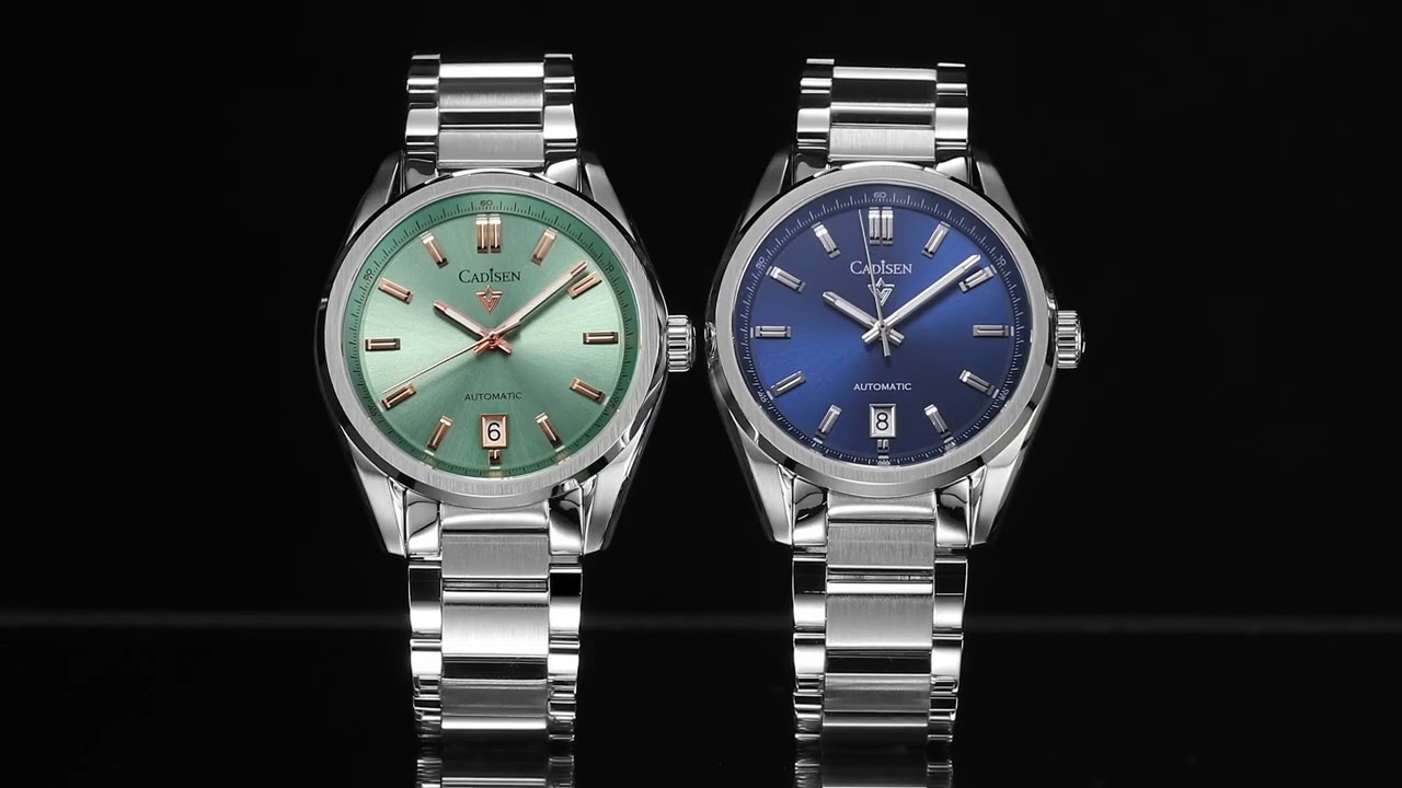 cadisen watch C8227 100M Waterproof 40MM NH35 Mechanical Sapphire Crystal Luminous Business Watch