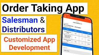 Order Taking App | Distributor & Salesman App | App Development Service For All Businesses | Rappid screenshot 4