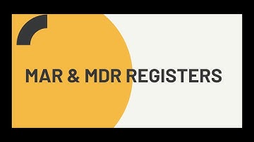 Use of MAR and MDR in memory access