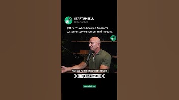 Jeff Bezos called Amazon’s customer service mid-meeting