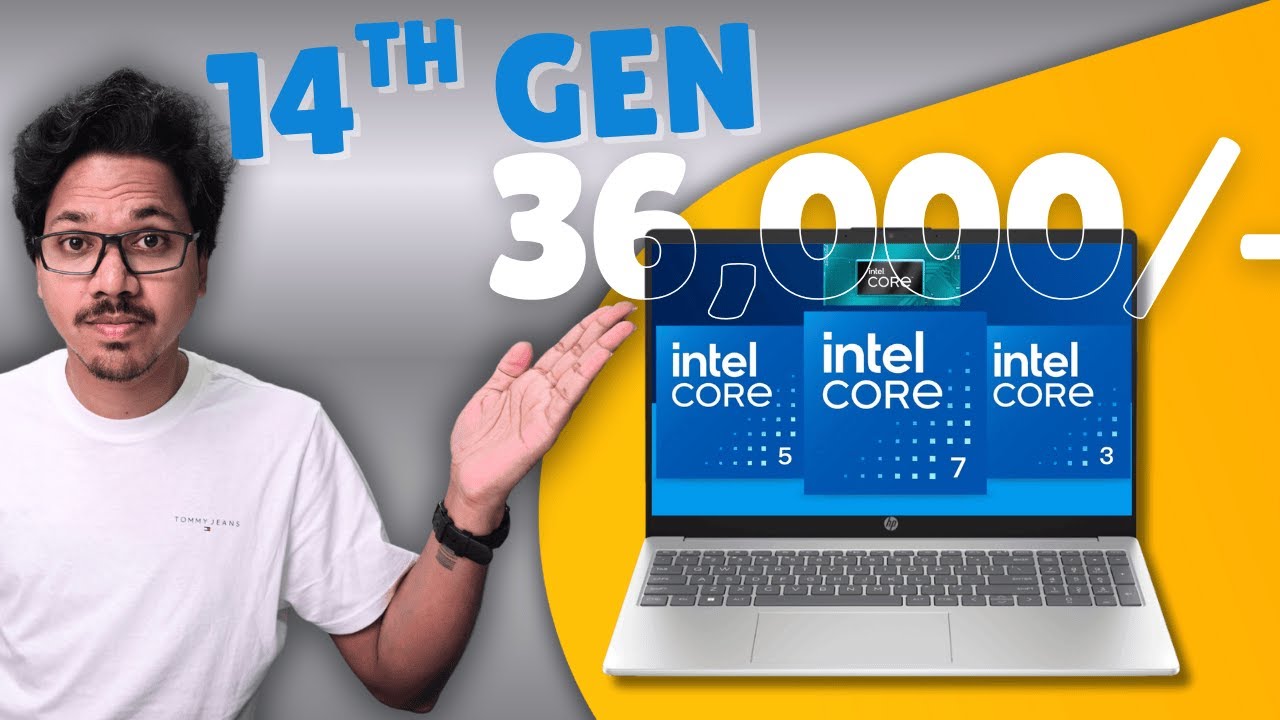 Intel Core 3 14th Gen HP15 fd1225TU Detailed Review - YouTube
