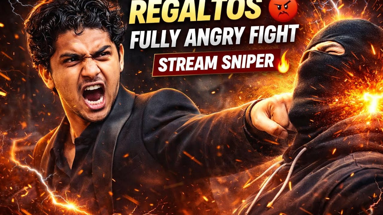 STREAM SNIPER NE REGALTOS KO GUSSA DILA DIYA 😡 | FULL FIGHT🔥🔥🔥💥💥