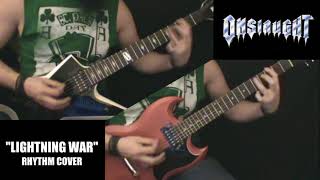 Onslaught - &quot;Lightning War&quot; [rhythm cover]