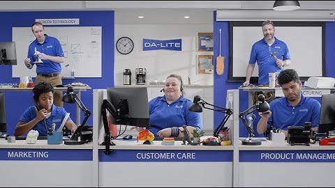 Why You Need a Projection Screen - Da-Lite