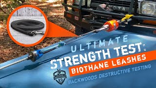 Strength Testing RAMTech Biothane Dog Leashes