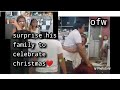 OFW/BALIKBAYAN TO SURPRISE HIS FAMILY❤