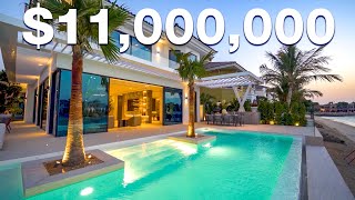 Touring a $11,000,000 Villa on the PALM ISLANDS in Dubai!