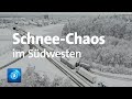 Wintereinbruch in Teilen Deutschlands