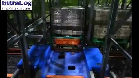 AS/RS Multi Deep Pallet Storage System With Shuttle And Satellites