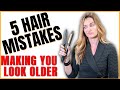 Hair Mistakes That Age You Faster (TIPS TO LOOKING YOUNGER 2022) NEVER BEFORE SHARED TIPS #youthful