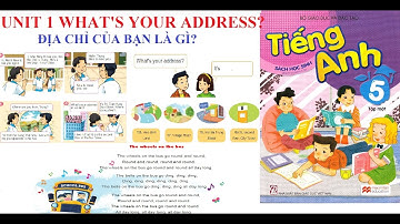 [TIẾNG ANH LỚP 5] Unit 1: What