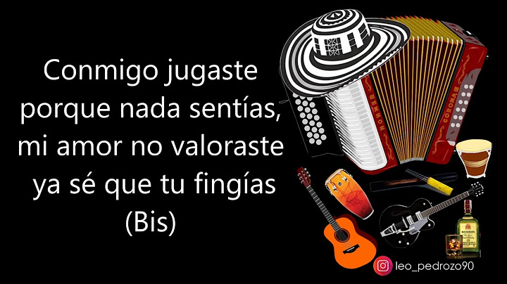 No Fue Mi Error, Los Tiernos Del Vallenato - Letra