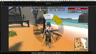 Pirates Unity Game: Crafting And Tree Chop