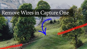 Remove Wires in Capture One using Heal Layer and Clone Layer