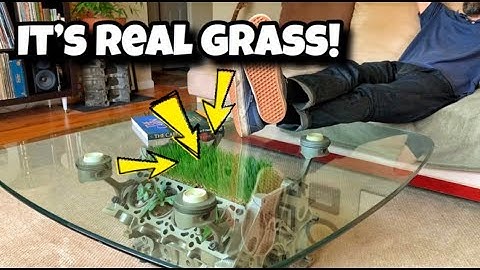 Engine block coffee table